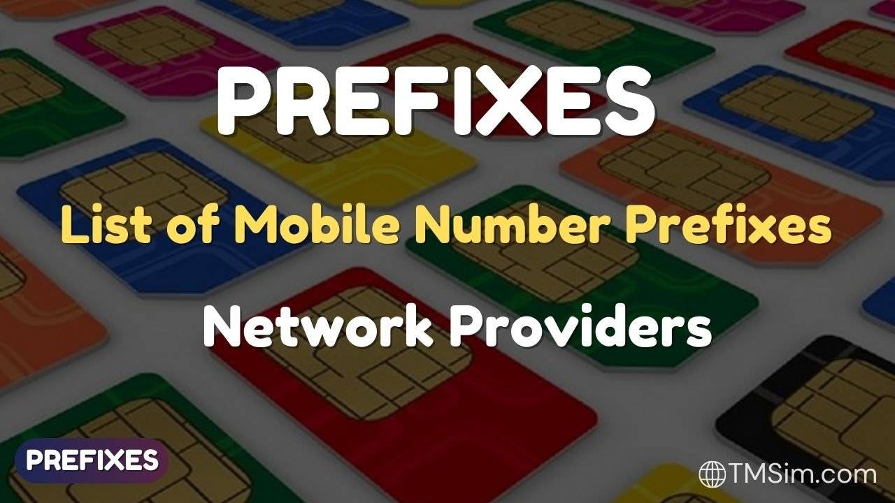 A List of Mobile Number Prefixes in the Philippines 2024